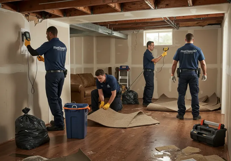 Flood DamageMaterial Assessment and Debris Removal process in Kekaha, HI