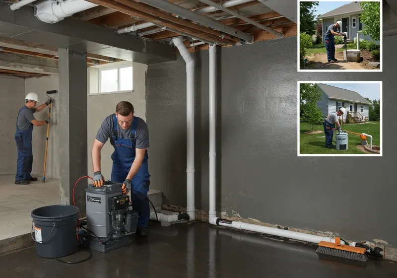 Basement Waterproofing and Flood Prevention process in Kekaha, HI